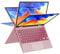 Yoga 10.95'' 2 in 1 Pink Mini Laptop with Touchscreen,FHD Display, Intel 12th Gen N95 CPU (Up to 3.4GHz),16GB DDR5 RAM,512GB NVMe SSD,360° Rotatable Design,Type-C,BT,Wi-Fi,Backlit Keyboard (1TB)