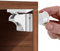 Kindersicherung Schrank,Magnetisches Schrankschloss,Unsichtbare Kindersicherung Schrank,(Weiß, 12 Schlösser + 3 Schlüssel)