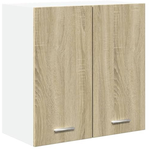HOMTAKIE Armario colgante roble Sonoma 60x31x60 cm aglomerado