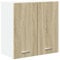 HOMTAKIE Armario colgante roble Sonoma 60x31x60 cm aglomerado