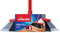 Vileda M00006591 Brush, Polyester, red, 2 x 2 cm