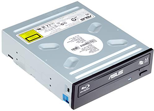 Asus BC-12D2HT Silent internes Blu-Ray Combo Laufwerk (12x BD-R (Lesen), 16x DVD±R (Schreiben), Bulk, BDXL, Sata, Schwarz