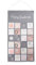Heitmann Deco Calendrier de l'Avent en tissu Merry Christmas – Calendrier de l'Avent moderne à remplir et à suspendre – Gris/rose/blanc