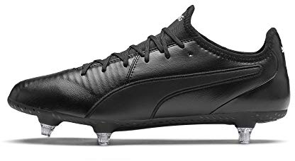 PUMA Herren King Pro SG Fußballschuhe, Black White, 40 EU