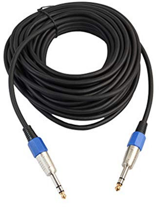 VIDOO 3 Meters 6.35mm Copper Clad Aluminum Wire Guitar Cable Audio Cable for Electric Guitar Bass Keyboard