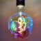 SD LUX Vintage LED Light Bulb 5W,Sprial G150 Color Glass E27 Decorative Oversized Edison Bulb (25Watt Equiv) Dimmable 250LM Screw Base Pendant Lighting, Warm White 2200K,1 Pack (G150FC-EU)