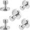 3/8 pollici maschio vite di montaggio adattatore vite a sgancio rapido con D-Ring.-5 PCS.