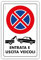Social Crazy - Nuovo Cartello Segnaletico Divieto di Sosta, Ingresso e Uscita Veicoli. Rimozione Forzata - Adesivo Resistente, Pannello in Forex e Alluminio (Pannello in Alluminio 30x42 cm)