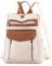 Mode Damen Rucksack,Cityrucksack Handtasche PU-Leder,Daypack Mädchen Elegant für Freizeit/Reisen/Arbeit/Einkauf, Casual Tagesrucksack,Vielseitiges Design,Schulrucksäcke