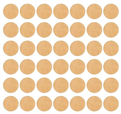 FINGERINSPIRE 70Pcs Disques de Tranches en Bois 2.5cm Bases Rondes en MDF pour DIY Miniatures Cercle Pièces de Bois Inachevées pour DIY Porte-Clés Tranches Rondes pour Halloween Décor de Noël