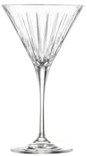 RCR Set di 6 Calici Martini, 100% Made in Italy, Capacità 21 cl