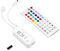 ShineBurky Striscia LED Bluetooth Controller 44 Tastidi con Sincronizzazione Musicale Controllo APP IR Remote Control DC5V-24V Controller di RGB Strisce LED e Luci LED Strip Light