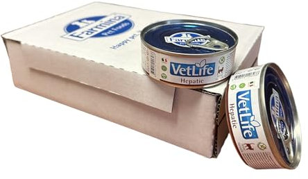 Farmina, Vet Life, Hepatic Feuchte Katze, 12 x 85 g