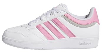 adidas Unisex Kinder Hoops 4.0 Shoes Schuhe, FTWR White Pink Fusion Grey Two, 38 2/3 EU