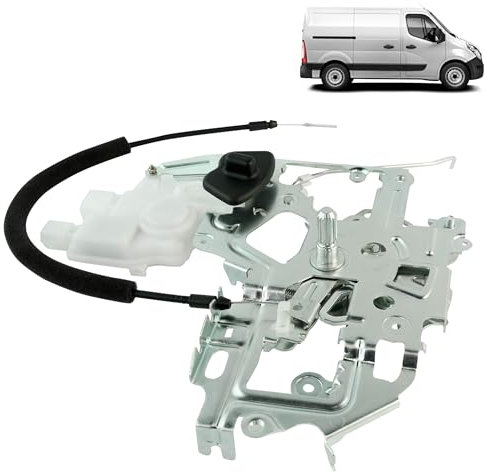 Serrure de porte arrière compatible pour Master 3, Movano B, Nissan NV400 (à partir de 2010) fermeture centralisée porte arrière battante | 906123257R 8200766888