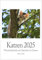 Edition Seidel Premium Kalender Katzen Wochenkalender 2025 Format DIN A4 Wandkalender Katzenkalender mit lustigen Sprüchen und Zitaten Tiere Katze Kater Kitten Kätzchen