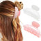 CAKURE Pinzas para el pelo, color rosa, pasadores medianos, antideslizantes, accesorios para el cabello para mujeres y niñas (2 unidades)