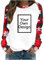 Printed T Shirts Personalised Christmas Prints Long Sleeve Xmas Jumper Printed Women Shirts Custom T Shirts Create Your Own T Shirt Create Your Own Sweatshirts