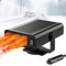 Auto Heizung, 12V 150W Tragbare Auto Lüfter Heizlüfter, 2 in 1 Heizung & Kühlung, 360° Drehbar Windschutzscheiben Entfroster Demister Zusatzheizung, Einstecken in Zigarettenanzünder Autoheizung