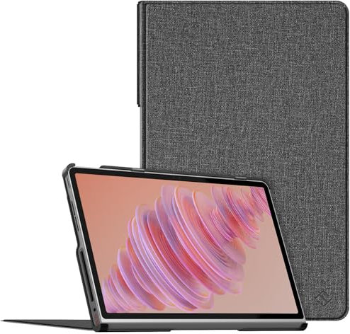 FINTIE Custodia Compatibile con Lenovo Tab Plus (TB351FU) 11.5 Pollici 2024 Tablet, Sottile Case Protettiva Cover con Chiusura Magnetica, Grigio
