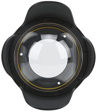 Qukaim 67mm Optical Fisheye Wide Angle Lens Shade, Antireflective Filter for DSLR and ILDC Cameras, Dome Port Fisheye Lens Hood, Compatible with All 67mm Lenses