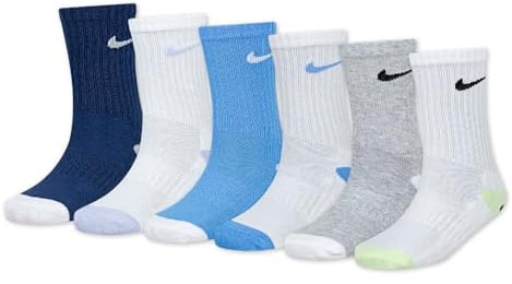 NIKE Baby - Jungen Nhn 6pk Nike Smiley Crew Blender