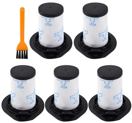 Lot De 5 Filtres Compatibles Avec Les Aspirateurs Rowenta, Air Force 460 All In One RH92Xx Et Air Force Flex 560 RH94Xx, Pièces Détachées ZR009002