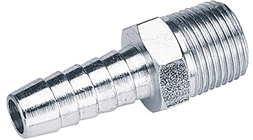 Draper 25861 PCL Male Screw Tailpiece, 3/8 Taper, 3/8 Bore, Blue, Pack of 3
