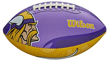 Wilson American Football NFL JR Team Logo, Juniorgröße, Gummi