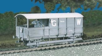Ratio 569 GWR Brake Van 20t Toad