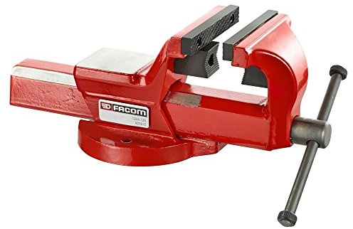 FACOM 1224.125E Series 1224.E Worksite Maintenance Fixed Vice, 380 mm Length