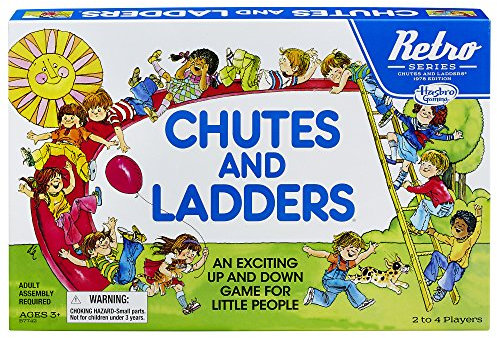 Hasbro Gaming- Chutes y escaleras Retro (Hasbro - Import B7742)