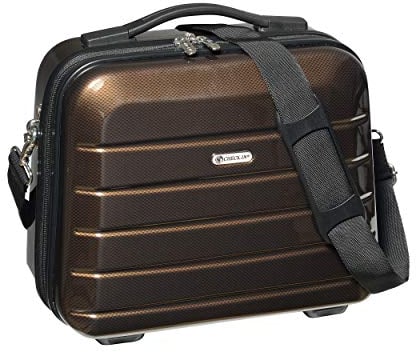 CHECK.IN Kosmetikkoffer London 2.0, Carbon/Champagner