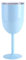 Edelstahl-Kelch mit Deckel, doppelwandig, vakuumisoliert, Cocktailglas, Weinbecher, ideal für Rotwein, Geschenk, 300 ml (Hellblau)