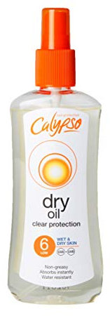 Calypso Wet Skin Spray d'huile sèche avec SPF6 200 ml