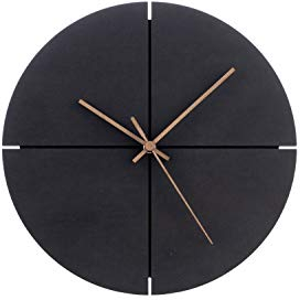ONZENO Design Wanduhr 'The Intense.' ohne Tickgeräusche