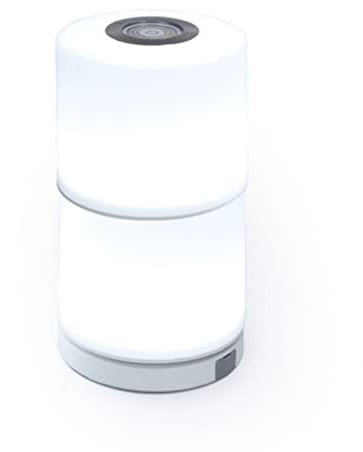 LED Smart-Home Tischlampe Noma m.Touchschalter,dimmbare Nachttischlampe als 2-er Set in Weiß, steuerbar via App, kompatibel mit Alexa/ Google,Berührungssteuerung,Wlan Nachttischleuchte,inkl.USB Kabel…