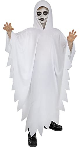 Funidelia | Gespenst Kostüm für Jungen und Mädchen Horror, Halloween - Kostüm für Kinder & Verkleidung für Partys, Karneval & Halloween - Größe 3-6 Jahre - Weiß