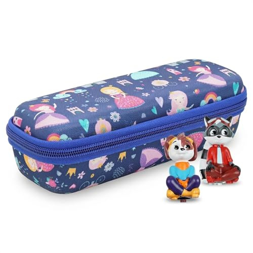 caseroxx Lernstift Schutztasche für Edurino, Prinzessin-Blau