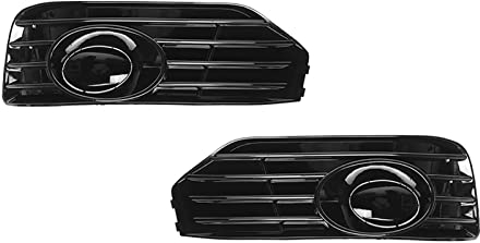 WOHOOD Auto Dekorieren 1 Paar Frontstoßstange Nebelscheinwerfer Kühlergrillabdeckung Für VW T5 T5.1 Sportline 2010 2011 2012 2013 2014 2015