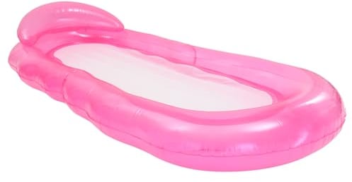 DRESSOOS aufblasbarer poolsitz schwimmsessel aufblasbar aufblasbare Wasserhängematte Wasserschwebeliege Spielzeug Liegesessel Wasser schwimmende Matte Poolzubehör faltbar schwebendes Bett