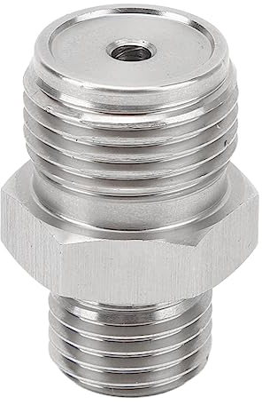 M14x1,5 Kraftstoffverteilerrohranschluss Edelstahlschlauch Gasanschluss Kraftstoffpumpenschienenadapter Passend Für Sierra 2500 3500 Kraftstoffdüse Multi Plane Kraftstoffflugzeug Drehgelenk
