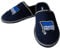 Hertha BSC Hausschuhe Pantoffeln navy (Navy, EU Schuhgrößensystem, Erwachsene, Herren, Numerisch (von/bis), M, 37, 38)