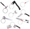 XNHIU 8pcs Halloween Horror Hair Bands Scary Weapon Headbands Cleaver Axe Scissor Hammer Headbands Horror Photo Props for Masquerade Mischief Props Decoration