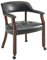 MODERION Freizeit schminkstuhl, Esszimmerstuhl, Bürostuhl, Mit Rädern Die Frei Gleiten Können, Massives Gummiholz, Weich Und Bequem, Klassische Luxustextur, 64 X 66 X 78 cm (Black)
