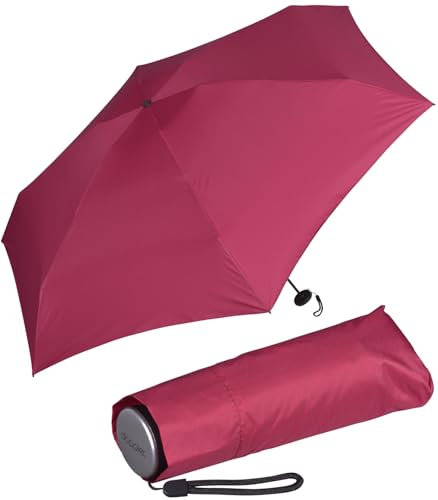 Doppler Super Mini Fiber Compact Taschenschirm extem leicht und klein - viva magenta