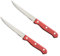 Alipis 1 Juego Cuchillo Occidental Herramienta Multifunción Herramienta Multiusos Cuchillo Carne Descorazonador Vajilla Útil Cortador De Cocina Palo De Rosa Light Brown 2 Piezas