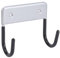 Ironing Board Wall Hanger, Ironing Board Hook Stable Stylish Sturdy for Bathroom (Matte Black) (Milky White) (Silver Grey)