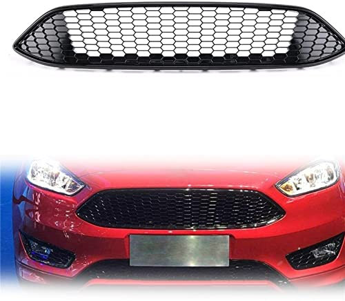 ZWXHN Front Radiator Centre Grille Panel For Ford For Focus Mk3 ST L&INE 2015-2017 Radiator Grill Bumper Honeycomb Mesh Cover Moulding Part
