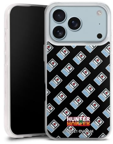 Silikon Hülle kompatibel mit Apple iPhone 17 Pro Case transparent Handyhülle Hunter x Hunter Fanartikel Fantasy